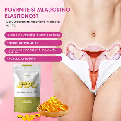 Curalona® takojšnje sredstvo za zaustavitev srbenja in razstrupljanje ter sredstvo za hujšanje in učvrstitev ter roza in nežne naravne kapsule PRO