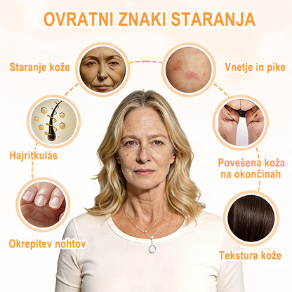 Purelora® revitalizacijska krema z izvlečkom matičnih celic EGF in bakrovim peptidom (globoko aktivira notranjo regeneracijo kože, jo naredi bolj čvrsto in gladko)
