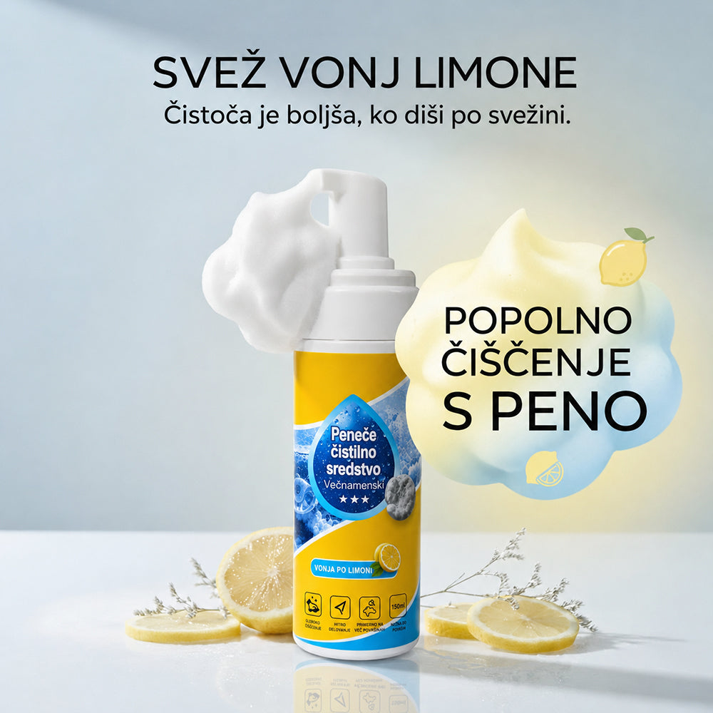 🫧Zadnji dan – 80 % popust💦 Čistilna pena z več encimi 4 v 1