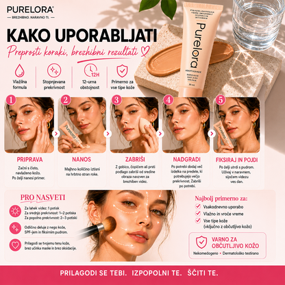 💖【Uradna trgovina】PURELORA® AdaptaShade Foundation——Podlaga za prilagajanje barve kože z dodatki za nego kože