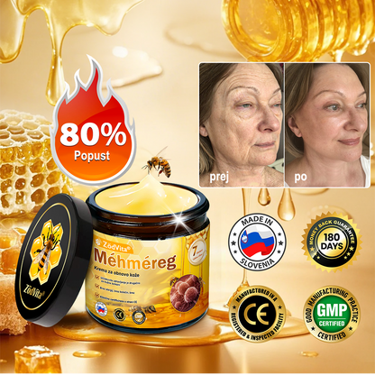 ✨ ZödVita® krema za obnovo kože s čebeljim strupom 🔥 Naravno sredstvo proti staranju, učvrsti kožo, zmanjša gube – 50 ml