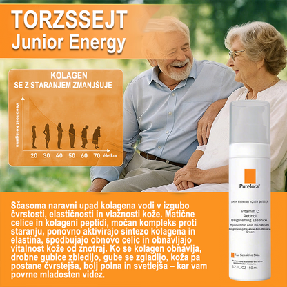 Purelora® revitalizacijska krema z izvlečkom matičnih celic EGF in bakrovim peptidom (globoko aktivira notranjo regeneracijo kože, jo naredi bolj čvrsto in gladko)