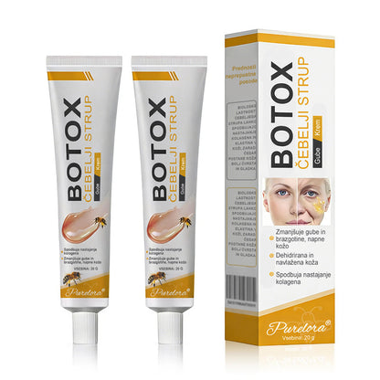 🔥Zadnji dan razprodaje: 70 % popust - krema proti gubam Purelora® Botox s čebeljim strupom