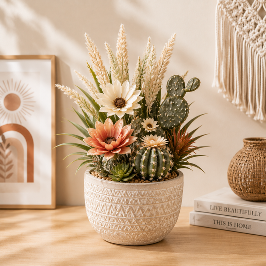 rwwltzju® Boho Desert Flower Pot